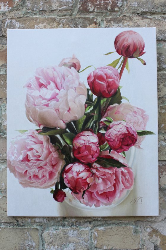 Peonies and buds