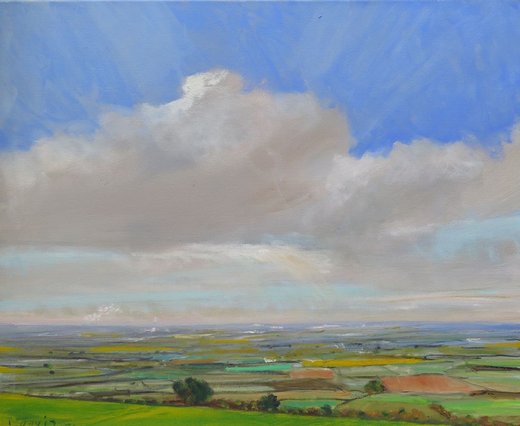 From Garrowby Hill By Malcolm Ludvigsen Artfinder