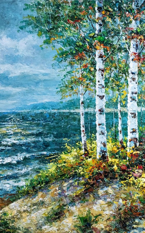 Path To The Lake by Derek M