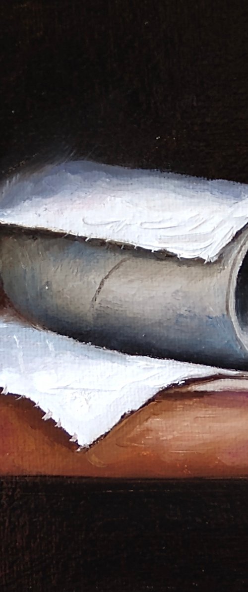 The last sheet, still life by Jane Palmer Art