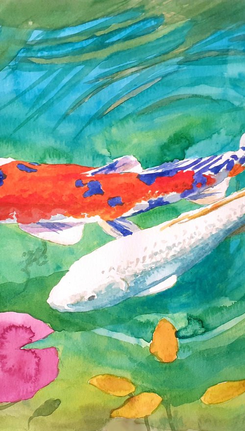 Koi by Lisa Mann
