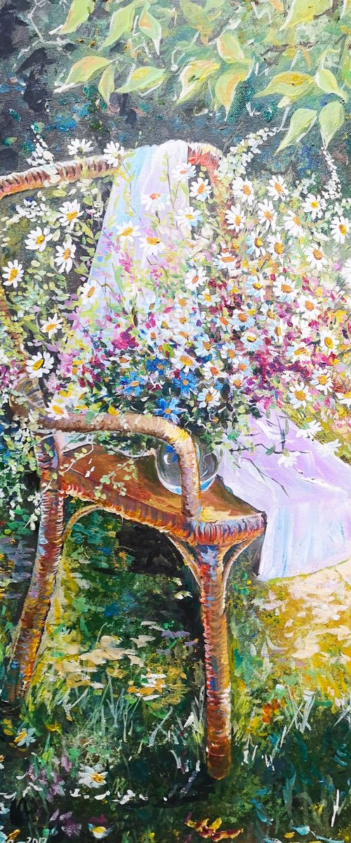 In my garden by Tatajana Obuhova