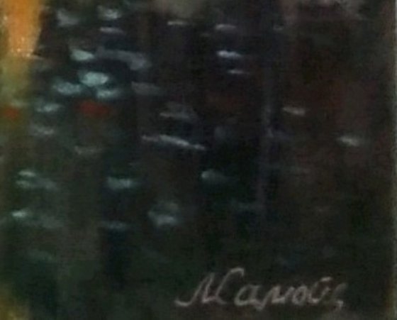 Park and pond in early autumn