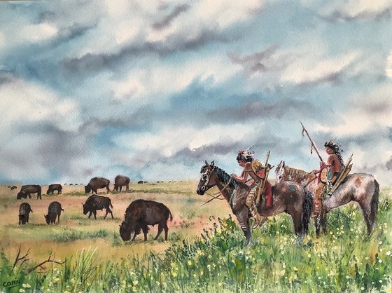 Buffalo hunters