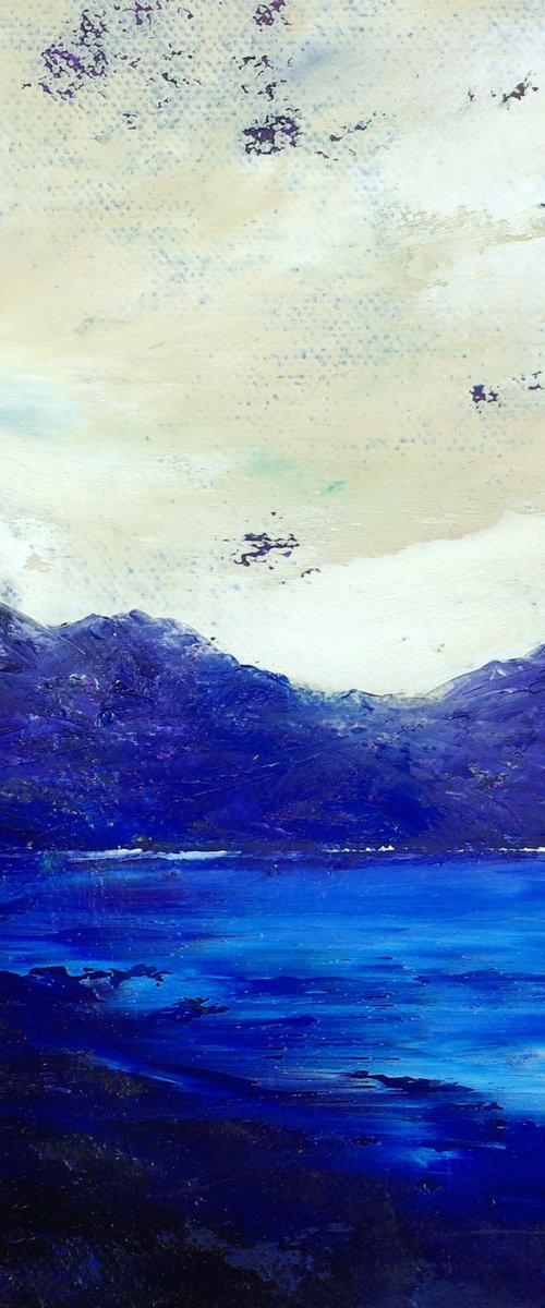 Blue Evening Loch by oconnart