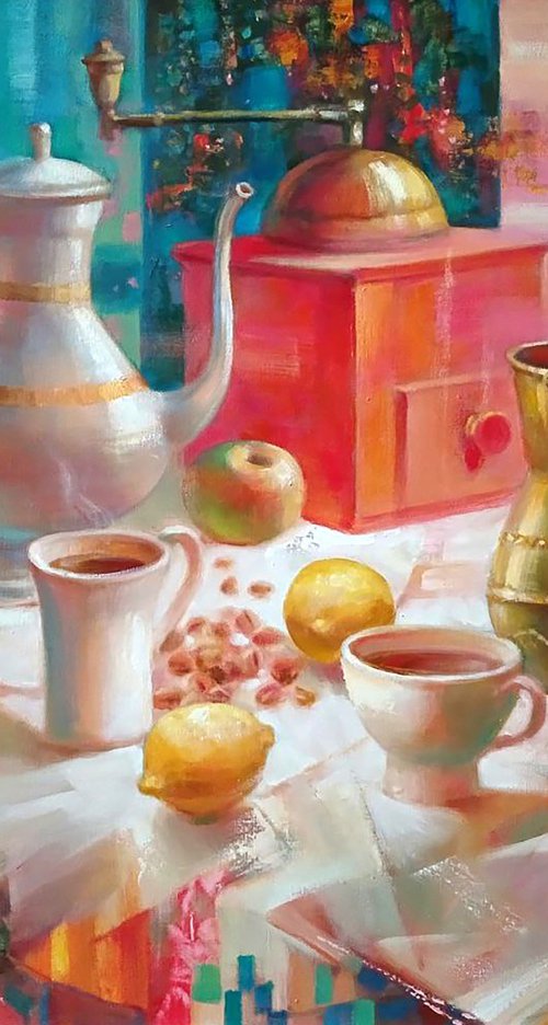 Morning Coffee by Anatolii Tarabаnov