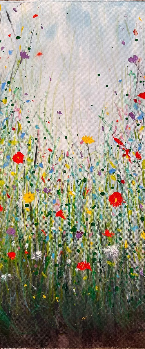 Wild flowers by Clare Hoath