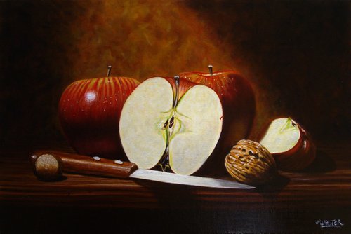Apples in Autumn by Jean-Pierre Walter