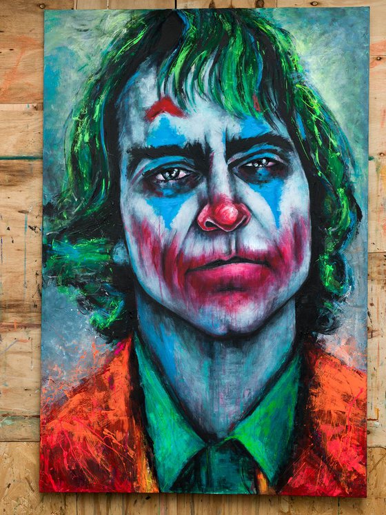 Joker Portrait 2019 UV Large canvas