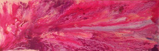 Cosmic Explosion in Pink