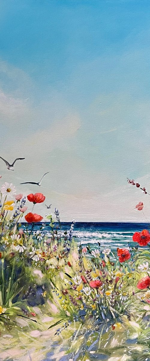 Perfect flying day by Emma Sian Pritchard