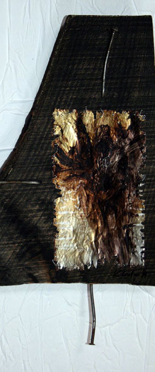 SPECIAL OFFER THE BEAUTY OF THE NEAR REALITY ANGEL ECLECTIC METAL WOOD KLOSKA by Kloska Ovidiu