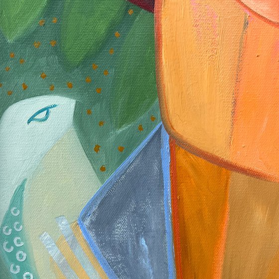 Songs, Stories, Shared Time Music Themed Art