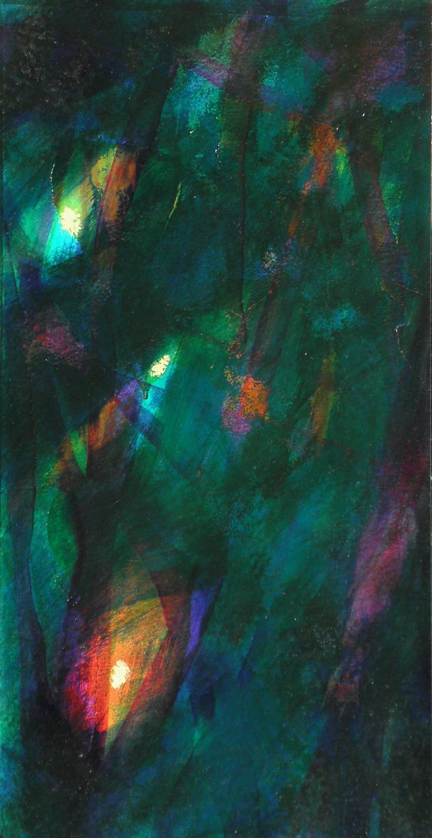 Dark Forest 2 By Fabienne Monestier, 8 X 16, Artwork For Sale On Artfinder