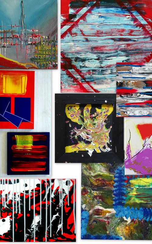 Collage wall art 15 by CB.