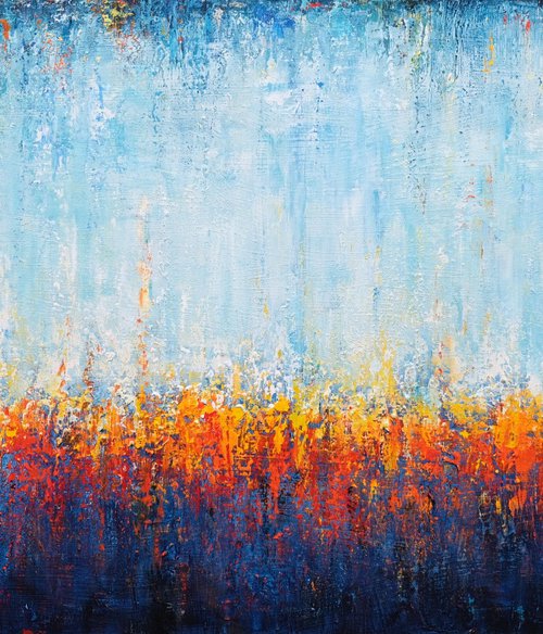 Sunset Horizon Colors by Behshad Arjomandi