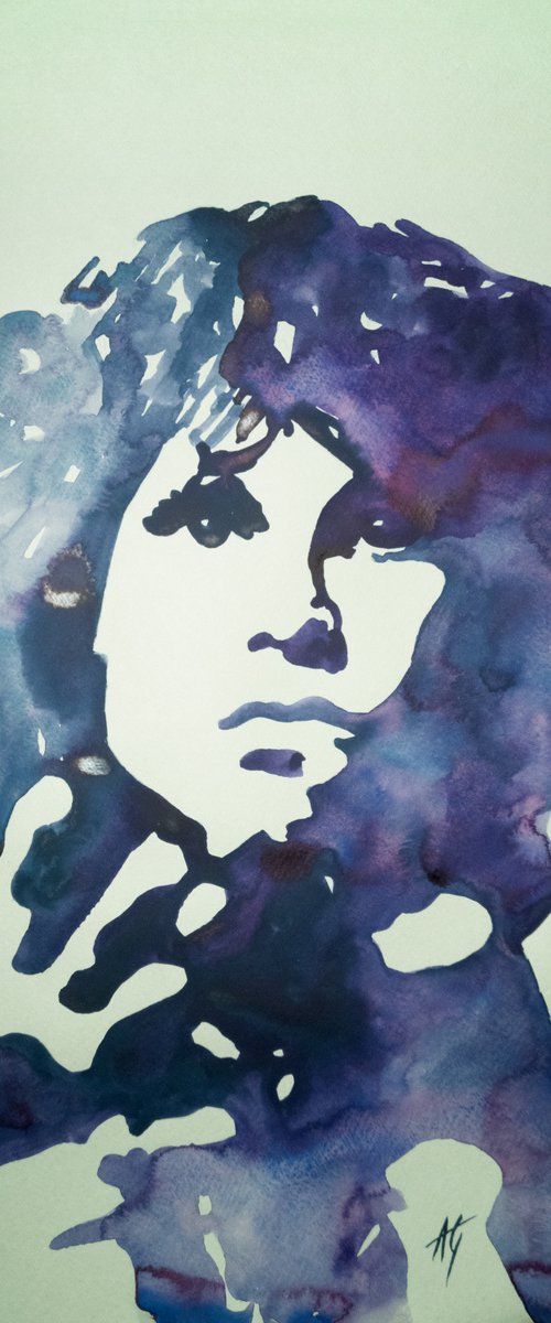 Jim Morrison by Aneta Gajos