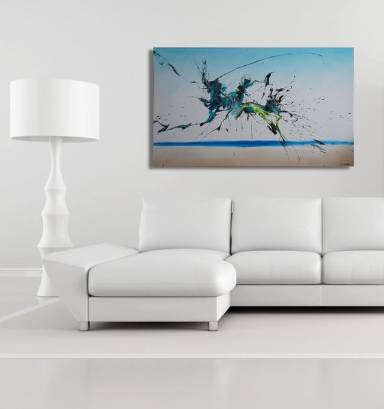 Artist's Beach III (Spirits Of Skies 135084) (150 x 90 cm) XXXL (60 x 36 inches)