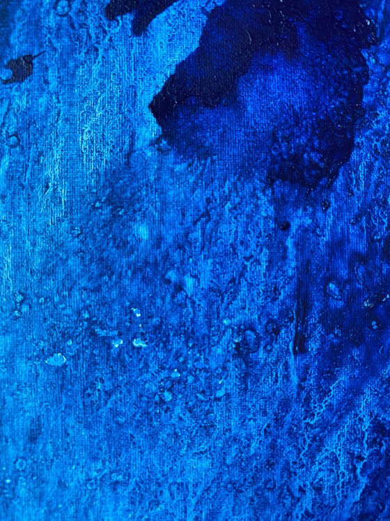 Blue abstract painting 2205202006