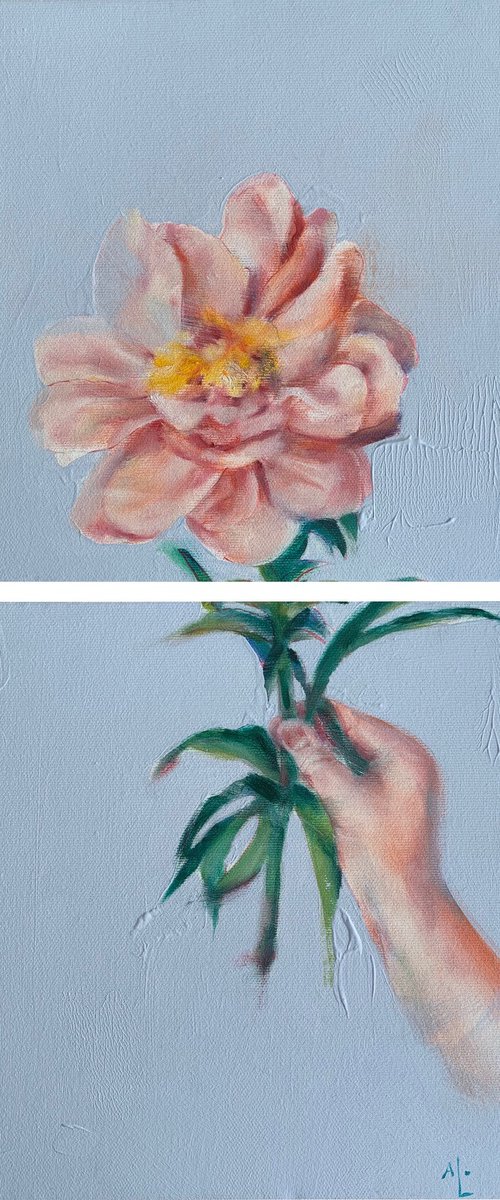 Peony by Alina Lobanova