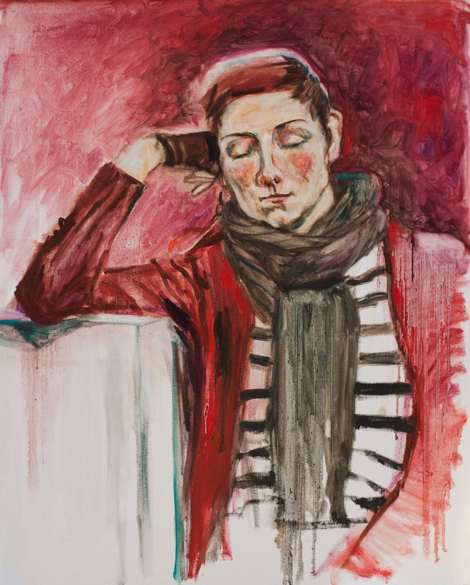 Taking A Nap by Liudmila Pisliakova