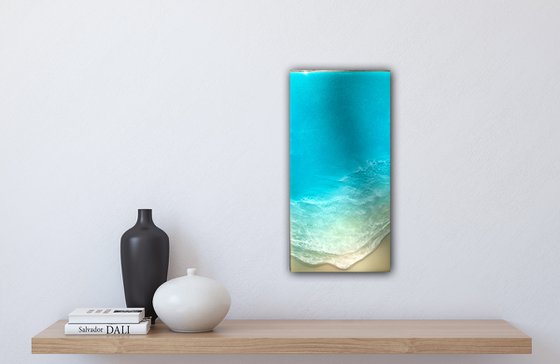 White Sand Beach #34 Seascape Ocean Lover Gift idea