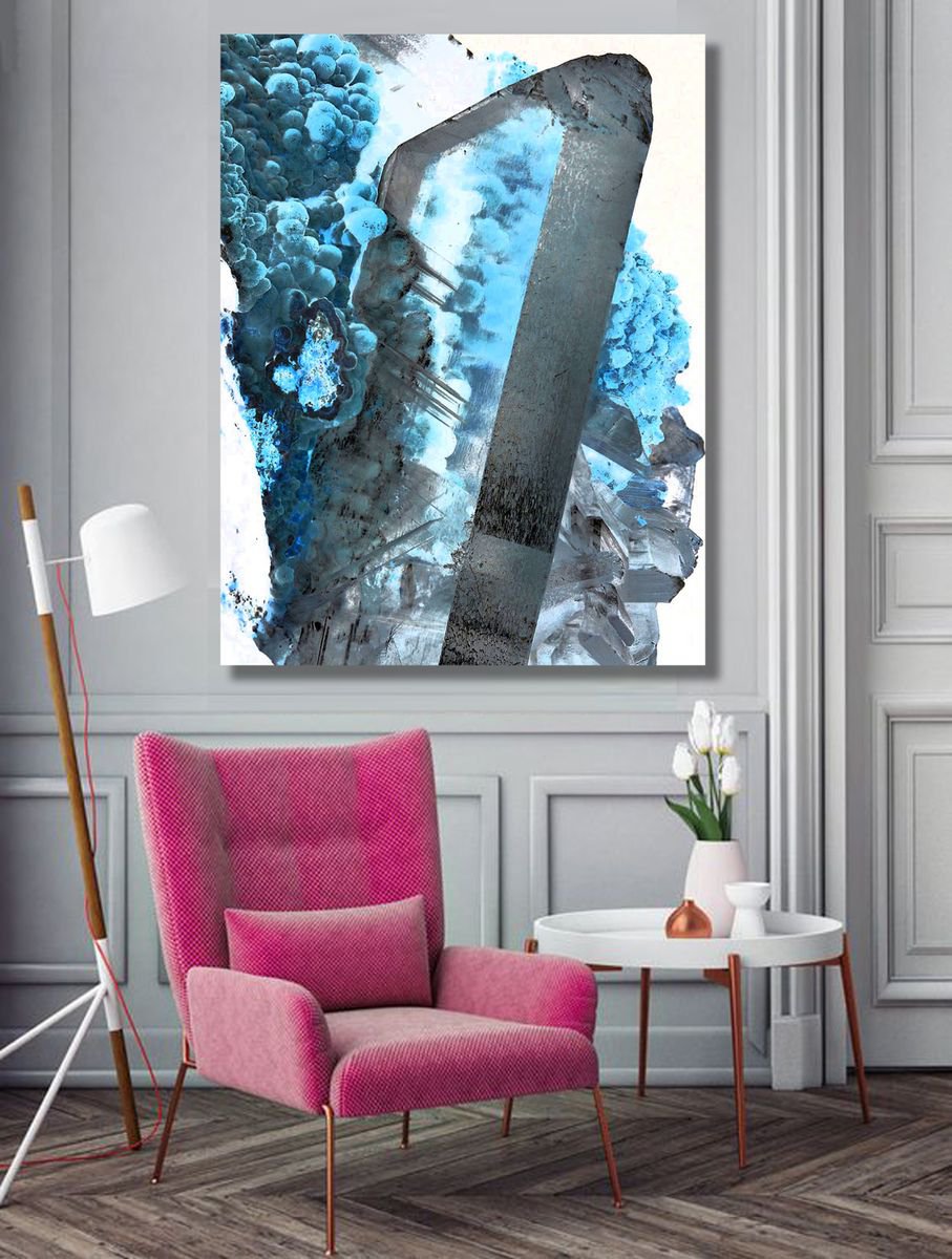 Abstract Giclee Print By Mir-Jan, 30 X 39", Hulyyy, Original Artwork