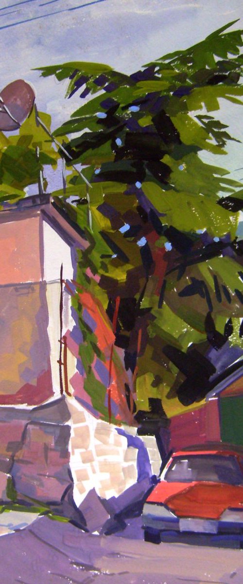 Etude gouache14 by Sergey  Kachin