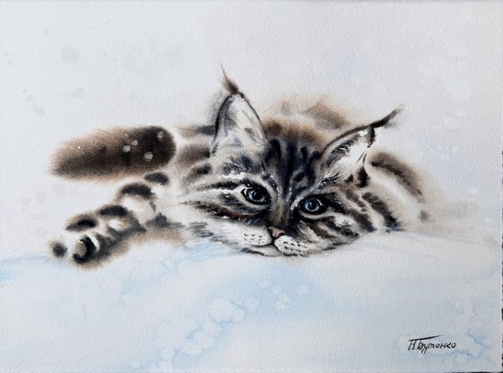 Resting cat, Let’s take a rest