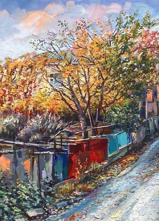 A Beautiful Evening in Malishka Village