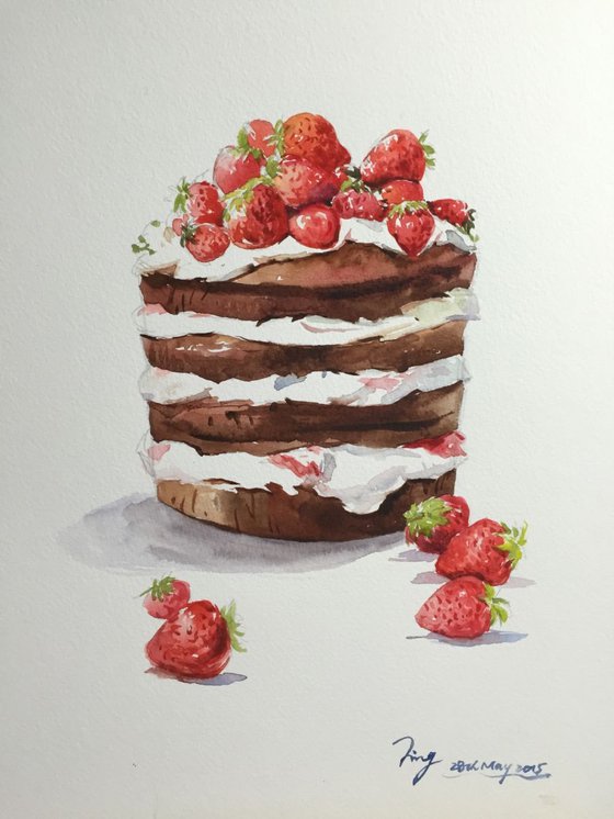 Strawberry Cake