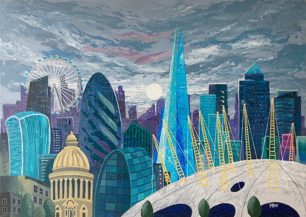 London Storm by Yvonne B Webb