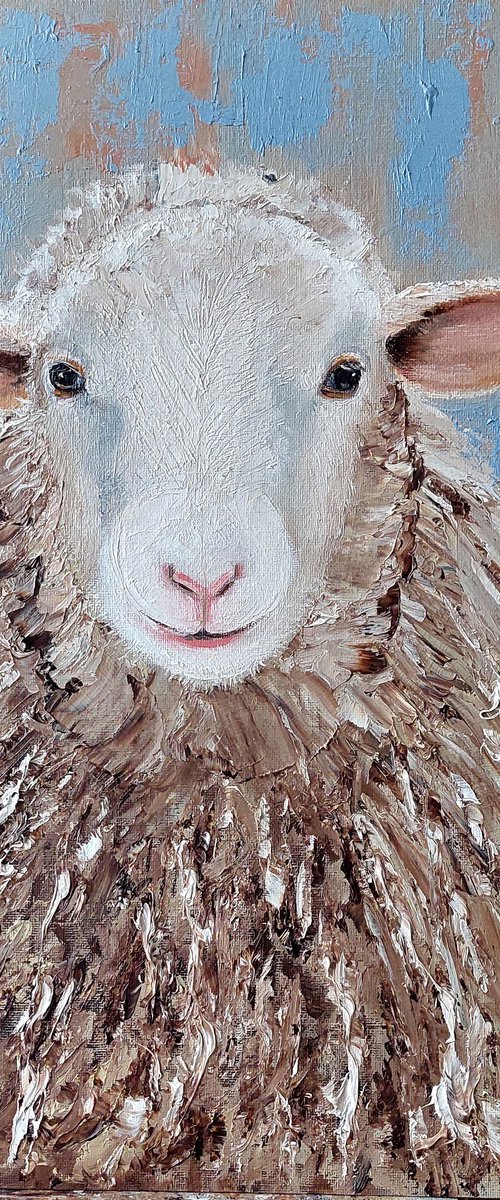 Gentle sheep by Ira Whittaker