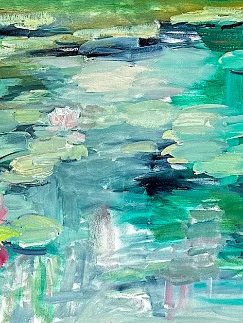 Pond with Lilies by Arun Prem