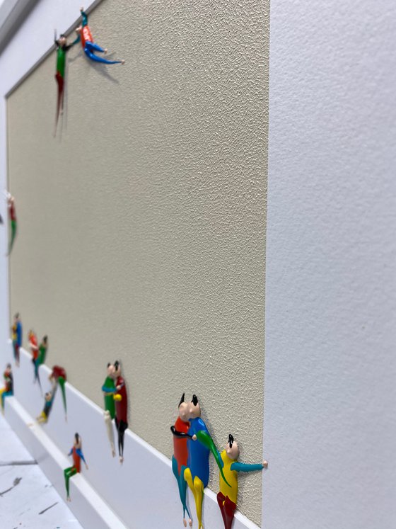 Action.3D Freedom. Eka Peradze Art.