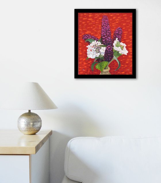 Buddleia and Hydrangea