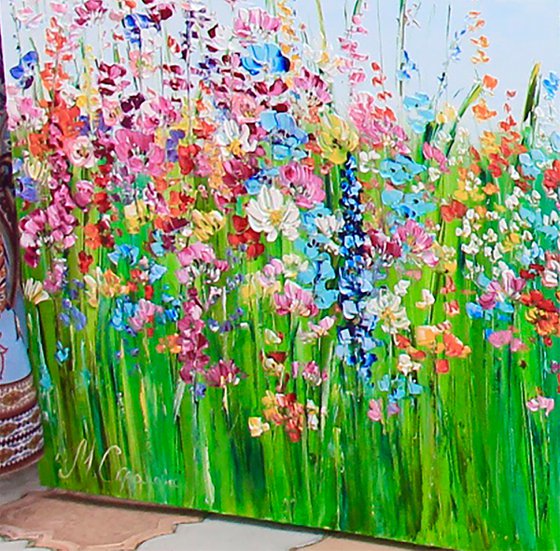 Wild flowers in Sky
