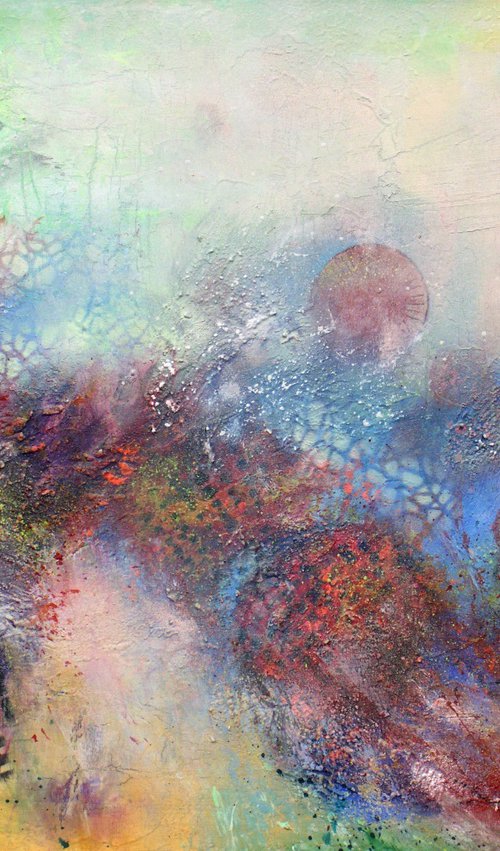 Abstract Cosmic odyssey by Ludmilla Ukrow