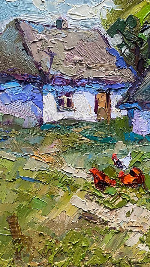 In the courtyard by Kalenyuk Alex