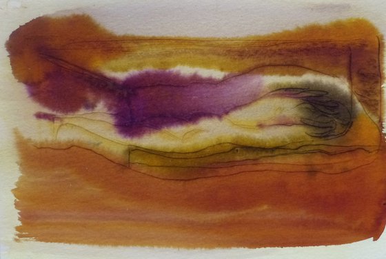 Reclining nude
