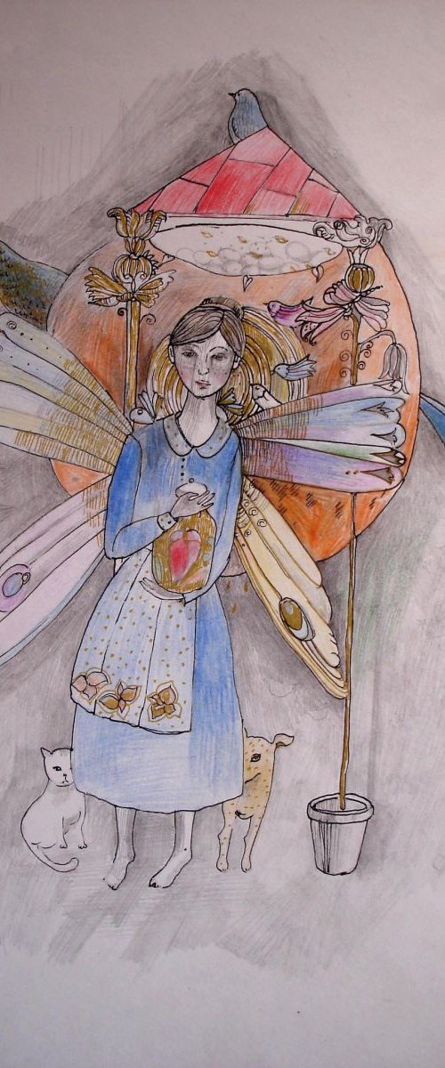 Heart of butterfly by Aurelija Kairyte-Smolianskiene