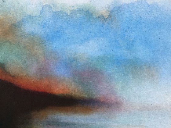 misty light (140 x 70 cm) Dee Brown