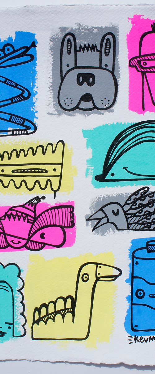 Character Swatch 03 by Kev Munday