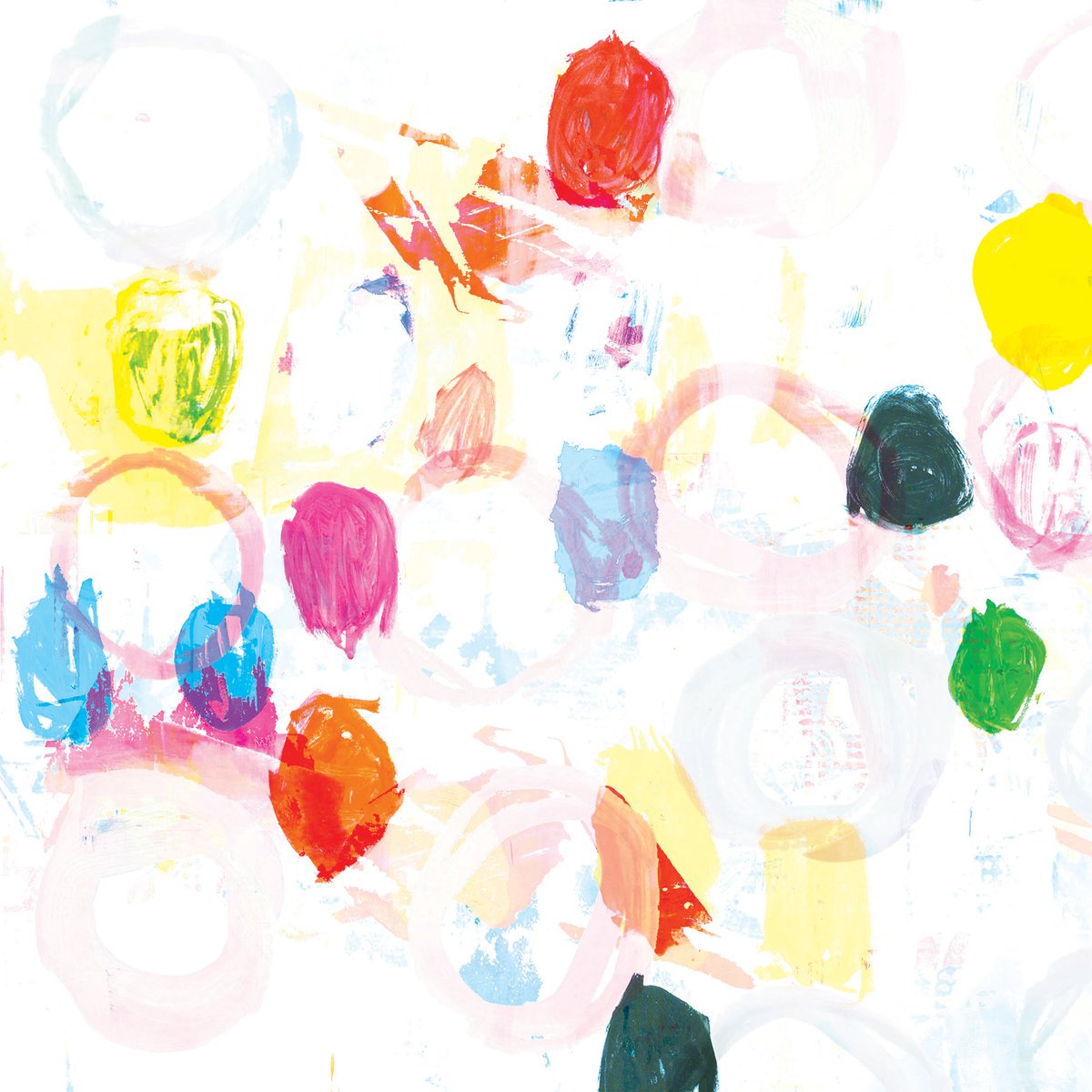 Abstract Print By The Most Active, 15 X 15", Its Possible, Original Artwork