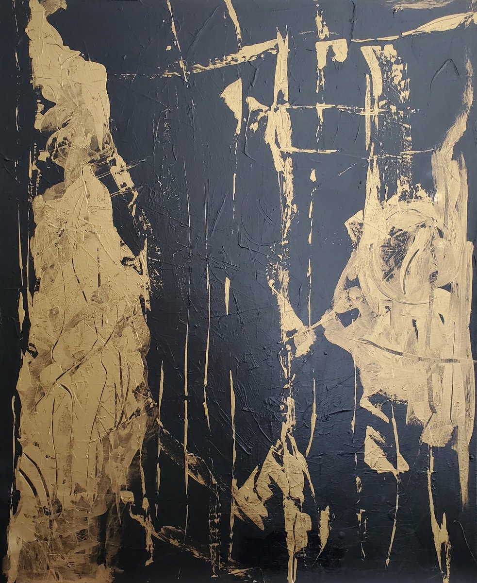  La Merveille En Noir By Joyce Fournier, 30 X 36, Artwork For Sale On Artfinder