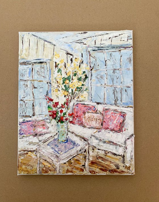 Summer living room
