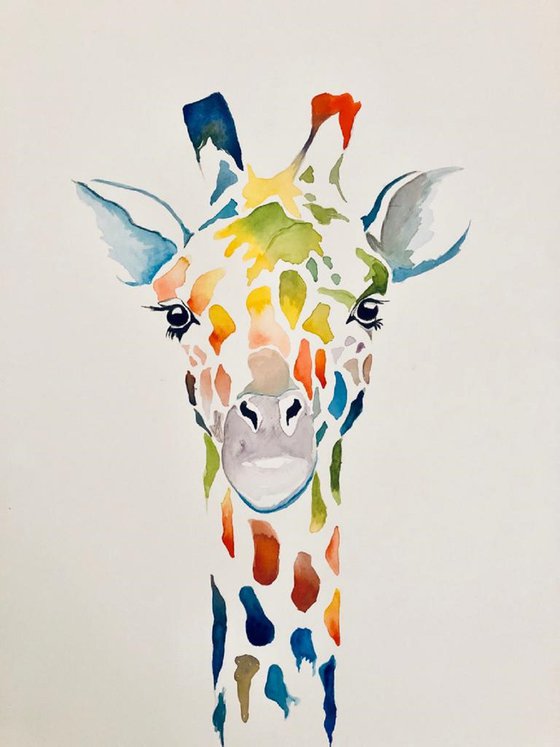 Giraffe - Limited Edition Print
