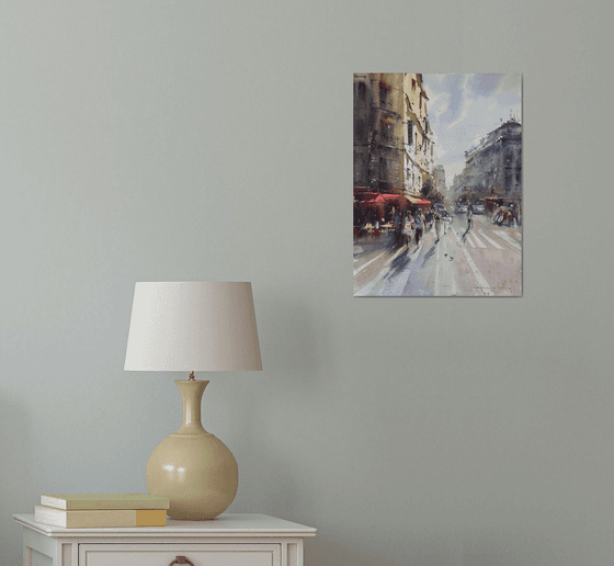 The Golden Boulevard of Paris