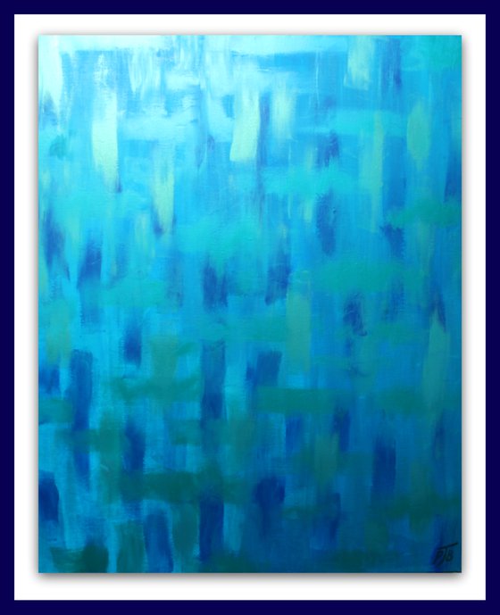 Blue I ( Large 30" x 40 ")