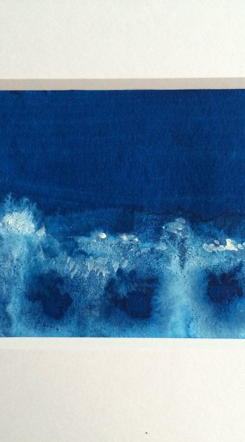 Night Sea - Seascape by Gesa Reuter